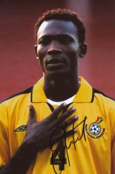 John Paintsil  Ghana  Fußball Autogramm  Foto original signiert 