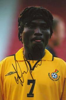 Laryea Kingston  Ghana  Fußball Autogramm  Foto original signiert 