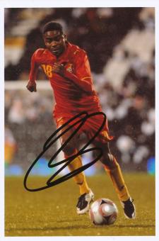 Eric Addo  Ghana  Fußball Autogramm  Foto original signiert 