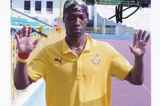 William Amamoo  Ghana  Fußball Autogramm  Foto original signiert 