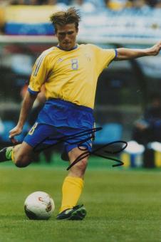 Anders Svensson  Schweden Fußball Autogramm  Foto original signiert 