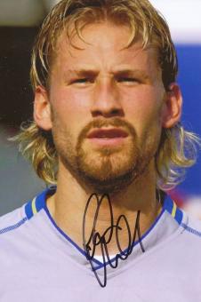 Johan Wiland  Schweden Fußball Autogramm  Foto original signiert 