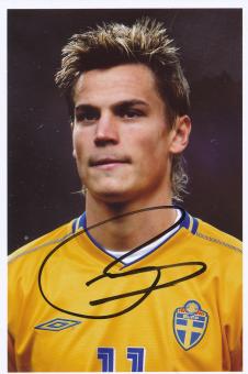 Markus Rosenberg  Schweden Fußball Autogramm  Foto original signiert 