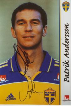 Patrik Andersson  Schweden Fußball Autogramm  Foto original signiert 