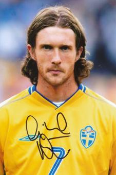 Nilsson  Schweden Fußball Autogramm  Foto original signiert 