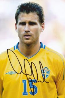 Jakobsson  Schweden Fußball Autogramm  Foto original signiert 