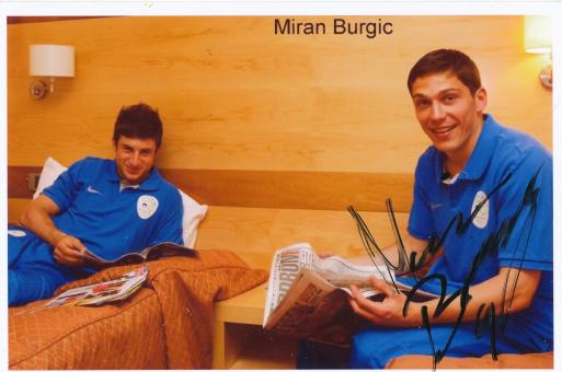 Miran Burgic  Slowenien Fußball Autogramm  Foto original signiert 
