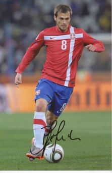 Danko Lanzovic  Serbien  Fußball Autogramm  Foto original signiert 
