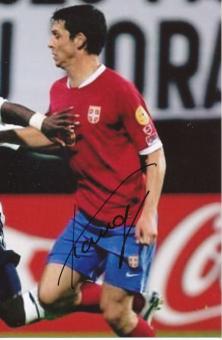 Gojko Kacar  Serbien  Fußball Autogramm  Foto original signiert 