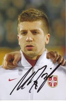 Matija Nastasic  Serbien  Fußball Autogramm  Foto original signiert 