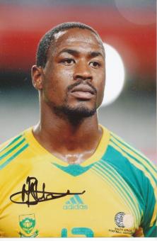 Benson Mhlongo  Südafrika  Fußball Autogramm  Foto original signiert 