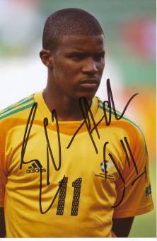Elrio van Heerden  Südafrika  Fußball Autogramm  Foto original signiert 