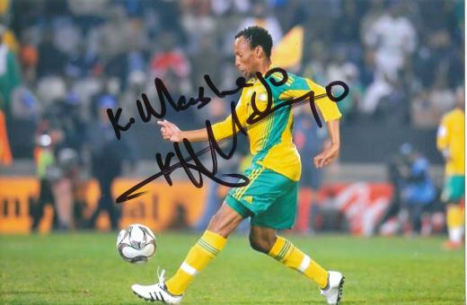 Kutlego Mashego  Südafrika  Fußball Autogramm  Foto original signiert 