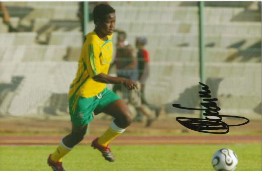 ?  Südafrika  Fußball Autogramm  Foto original signiert 