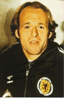 Archie Gemmill  Schottland  Fußball Autogramm  Foto original signiert 
