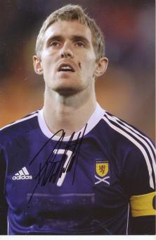 Darren Fletcher  Schottland  Fußball Autogramm  Foto original signiert 