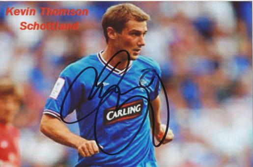 Kevin Thomson   Schottland  Fußball Autogramm  Foto original signiert 