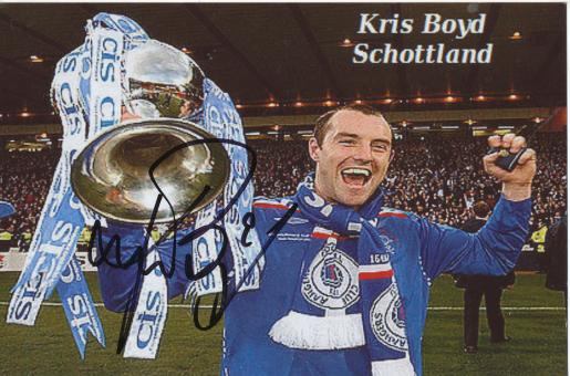 Kris Boyd   Schottland  Fußball Autogramm  Foto original signiert 
