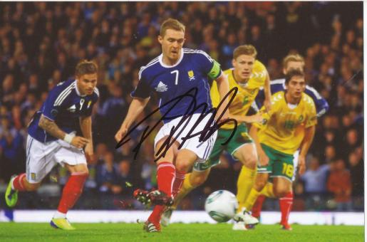 Steven Fletcher   Schottland  Fußball Autogramm  Foto original signiert 