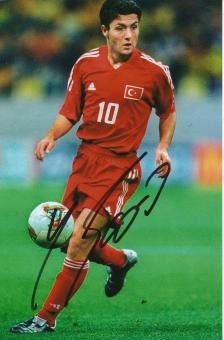 Yildiray Bastürk  Türkei  Fußball Autogramm  Foto original signiert 