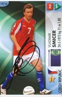 Vladimir Smicer  Tschechien  Fußball Autogramm  Foto original signiert 