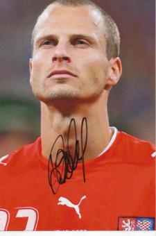 David Rozehnal  Tschechien  Fußball Autogramm  Foto original signiert 