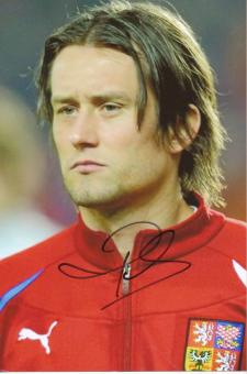 Tomas Rosicky  Tschechien  Fußball Autogramm  Foto original signiert 