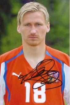 Marek Heinz  Tschechien  Fußball Autogramm  Foto original signiert 
