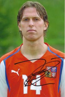 Stepan Vachousek  Tschechien  Fußball Autogramm  Foto original signiert 
