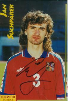 Jan Suchparek  Tschechien  Fußball Autogramm  Foto original signiert 