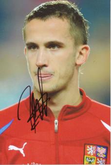 Tomas Pekhart  Tschechien  Fußball Autogramm  Foto original signiert 