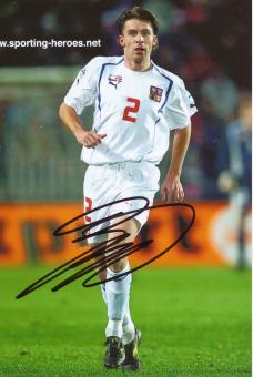 Zdenek Grygera  Tschechien  Fußball Autogramm  Foto original signiert 