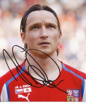 Vladimir Smicer  Tschechien  Fußball Autogramm  Foto original signiert 