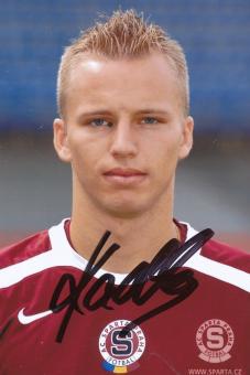 Michal Kadlec  Sparta Prag  Fußball Autogramm  Foto original signiert 