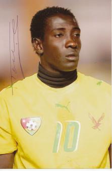 Mamam Cherif Toure  Togo  Fußball Autogramm  Foto original signiert 