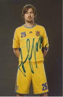 Artem Milewskiy  Ukraine  Fußball Autogramm  Foto original signiert 