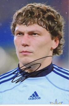Andriy Pyatov  Ukraine  Fußball Autogramm  Foto original signiert 