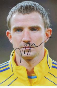 Oleksandr Kucher  Ukraine  Fußball Autogramm  Foto original signiert 