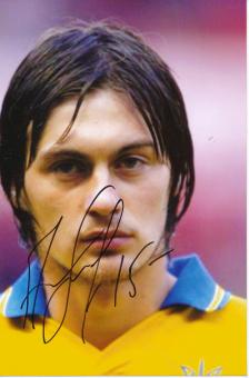 Artem Milevsky  Ukraine  Fußball Autogramm  Foto original signiert 