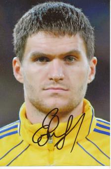 Evfgen Selin  Ukraine  Fußball Autogramm  Foto original signiert 