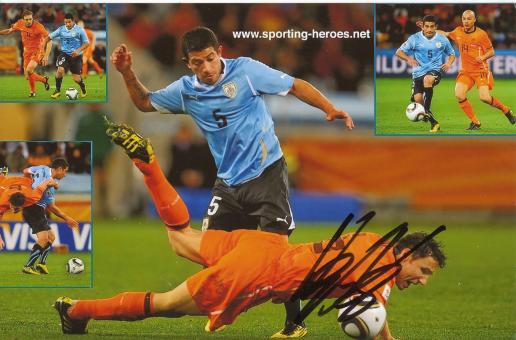 Walter Gargano  Uruguay  Fußball Autogramm  Foto original signiert 