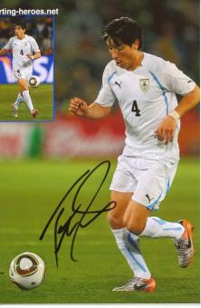 Jorge Fucile  Uruguay  Fußball Autogramm  Foto original signiert 