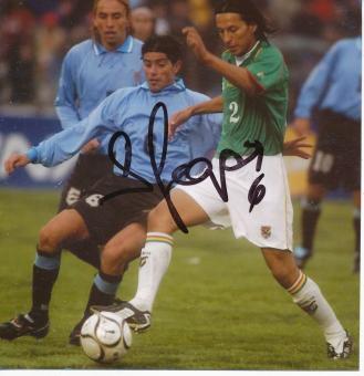 Diego Lopez  Uruguay  Fußball Autogramm  Foto original signiert 