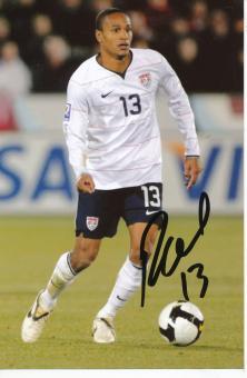 Ricardo Clark  USA  Fußball Autogramm  Foto original signiert 