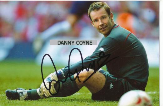 Danny Coyne  Wales  Fußball Autogramm  Foto original signiert 