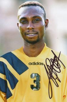 Rolf Guie Mien  Kongo  Fußball Autogramm  Foto original signiert 