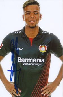 Benjamin Henrichs  Bayer 04 Leverkusen  Fußball Autogramm Foto original signiert 