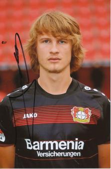 Tin Jedvaij  Bayer 04 Leverkusen  Fußball Autogramm Foto original signiert 
