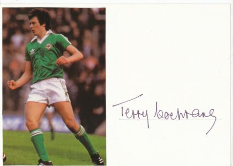 Terry Cochrane  Nordirland  Fußball Autogramm Karte  original signiert 