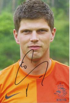 Klaas Jan Huntelaar  Holland  Fußball Autogramm  Foto original signiert 